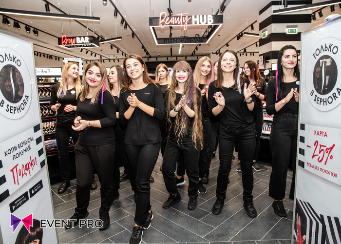 Открытие мультибрендового бутика SEPHORA